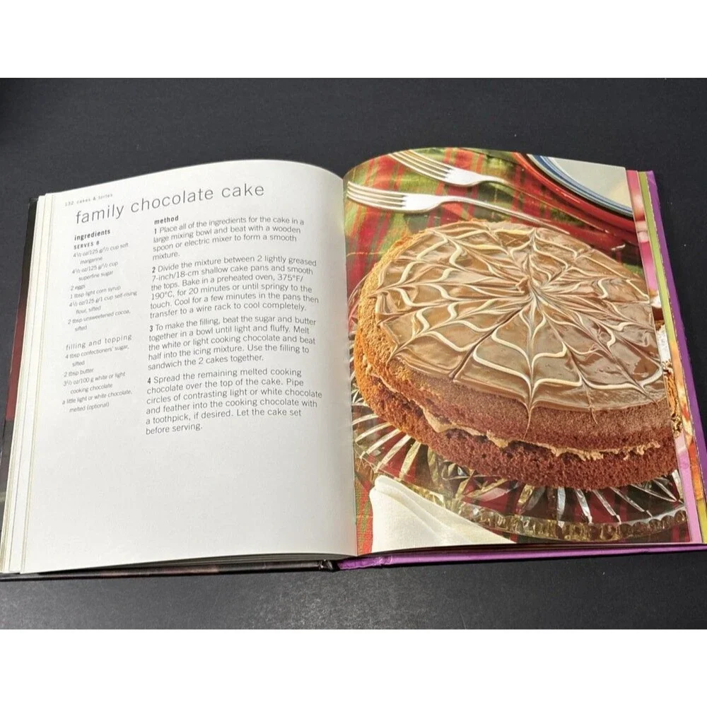 Perfect Chocolate Recipe Book Parragon 2008 Padded Hardcover 100 Recipes